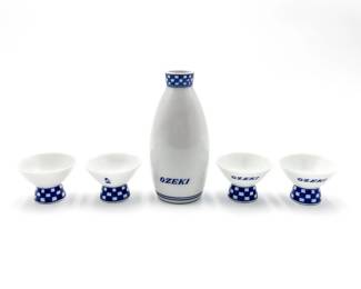 Vintage Ozeki Sake Set