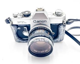 Canon FTb QL 35mm Film Camera w/ 50mm Lens