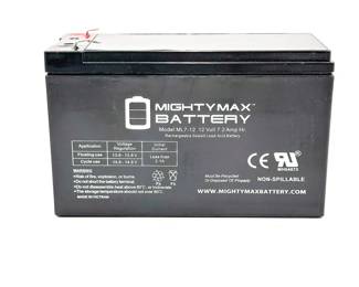 Mighty Max ML7-12 12V 7.2Ah Battery