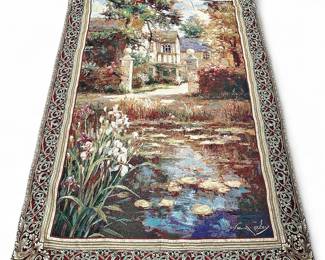 “Lily Pond” Tapestry by Vail Oxley