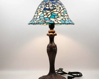 Art Nouveau Stained Glass Table Lamp