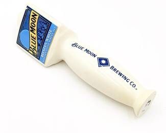 Blue Moon Belgian Ceramic Pub Style Beer Tap Handle