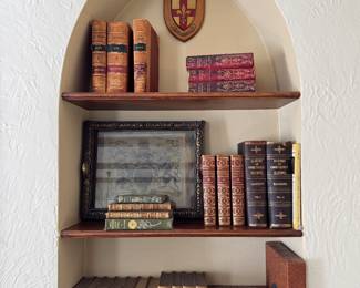 Leather Bound Books. 