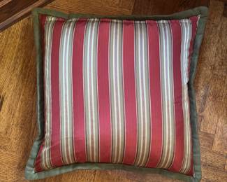 Down-Filled Pillow - 2 Available. Each Measures 23" x 23". 