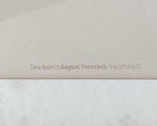 August Osterrieth Sword Hilt Etchings - 6 Available. Photo 5 of 5. 