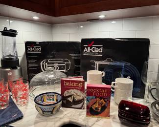 All-Clad Slow Cooker, All-Clad Belgium Waffle Maker.