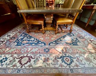Serapi Persian Rug. Measures 9' 10" x 13' 9". Photo 2 of 5. 