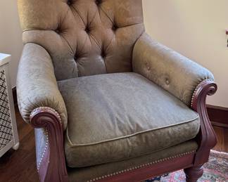 Ralph Lauren Brady Chair. Measures 32" W x 36" D. Photo 1 of 3. 