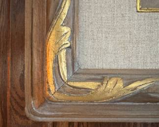 Untitled Fox Hunt Oil on Painting. Signed by Artist Kenneth Wynn. Measures 40" W x 30" H Overall. Photo 3 of 3. 