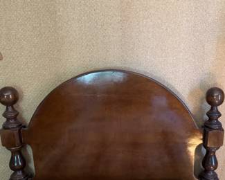 Pair of Twin Cannonball Bed Frames. Photo 3 of 4. 