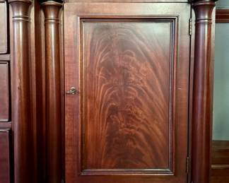 Ralph Lauren Weatherbys Mahogany China Cabinet / Bookcase. Measures 95" W x 20" D x 94.25" H. Photo 4 of 6. 