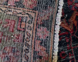 Vintage Persian Rug. Measures 6' 4" x 4' 2". Photo 3 of 3. 