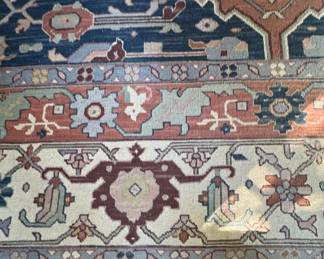 Serapi Persian Rug. Measures 9' 10" x 13' 9". Photo 3 of 5. 
