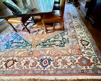 Serapi Persian Rug. Measures 9' 10" x 13' 9". Photo 1 of 5. 