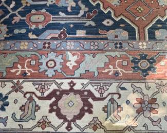 Serapi Persian Rug. Measures 9' 10" x 13' 9". Photo 4 of 5. 