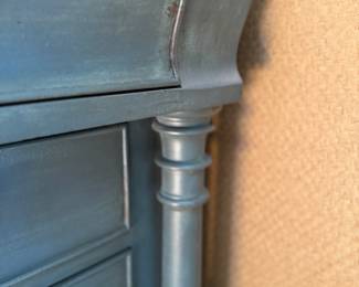 Ralph Lauren Federal Style Blue Chest of Drawers. Measures 56" W x 23" D x 42" H. Photo 3 of 5. 