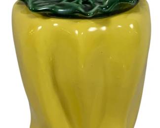 1971 - McCoy Pottery Yellow Pepper Cookie Jar 11 x 6
