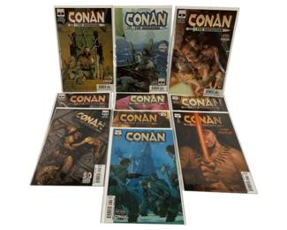 652 - 10 Marvel Conan Comic Books
