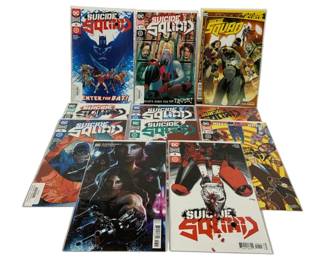 649 - 11 DC Suicide Squad Comic Books

