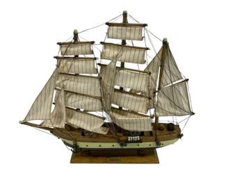 110 - Model Ship Gorch Fock 20 x 17
