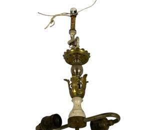 285 - Hanging Fixture 19" used, untested, as-is electric/electronic/mechanical item -no guarantee all components are present
