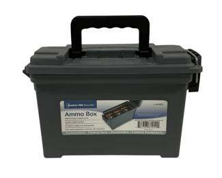 14 - Bunker Hill Plastic Ammo Box 11 x 7.5 x 5
