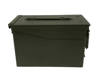 13 - Metal Ammo Box 12 x 8 x 6
