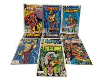 646 - 10 DC Firestorm Comic Books
