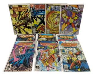 451 - Lot of 10 DC Comics Firestorm Comic Books
