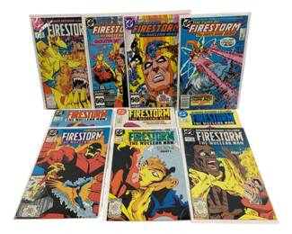 452 - Lot of 10 DC Comics Firestorm Comic Books
