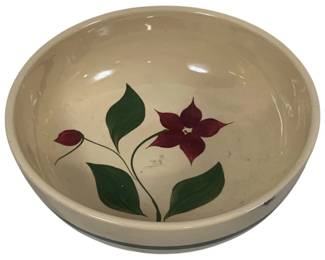 1946 - Watt Pottery Starflower Bowl 4.25 x 12
