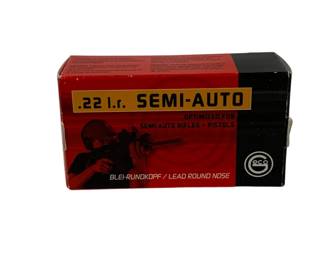 34 - Geco .22LR Full Box of 50
