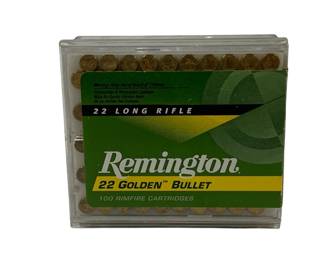 28 - Remington .22LR, full box 100 count
