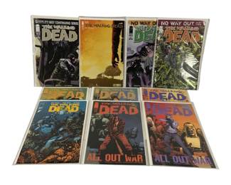 644 - 10 Image Walking Dead Comic Books
