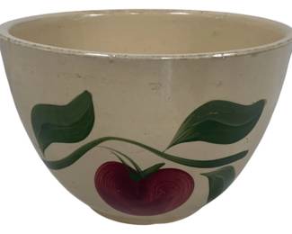 1947 - Watt Pottery Apple Bowl 5.5 x 9
