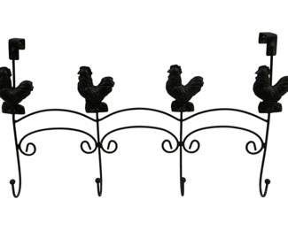 1988 - Metal Chicken Coat Hook 14 x 22
