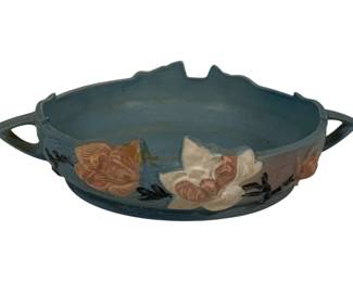 1954 - Roseville Pottery Magnolial Large Bowl 3.25 x 14 x 11
