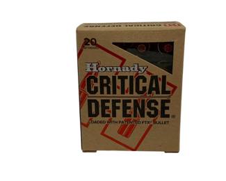 45 - Hornady .40 S & W Ammo Full Box
