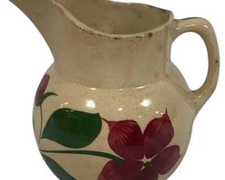 1964 - Watt Pottery Starflower Pitcher 7 x 6.5
