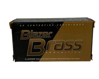 11 - Blazer Brass 9mm Luger, full box
