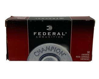 6 - Federal 9mm Luger Ammo, full box
