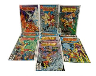 647 - 10 DC Firestorm Comic Books
