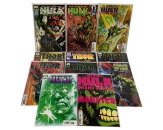 667 - 11 Marvel Hulk / Thor Comic Books
