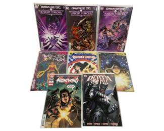 672 - 8 DC Super Hero Comic Books
