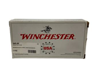 47 - Winchester .45 Auto Ammo Full Box 50
