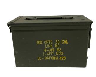 30 - Metal Ammo Box 12 x 8 x 6
