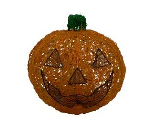 333 - Vintage Lighted Jack - O - Lantern 16 x 14 used as-is electric/electronic/mechanical item - no guarantee all components, untested

