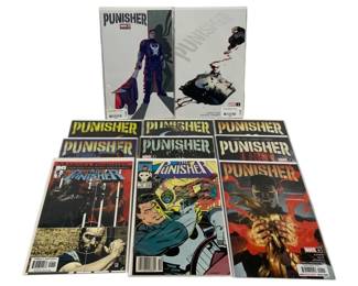 655 - 11 Marvel The Punisher Comic Books
