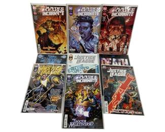 678 - 10 DC Justice League Comic Books
