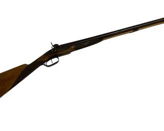 
90 - Antique Double Barrel 20 Gauge Shotgun 47" long TERMS OF SALE ON FIREARMS â€“ NO SHIPPING AVAILABLE FOR ANY GUNS - all guns will be sold according to Virginia law. ONLY VA RESIDENTS can bid on PISTOLS. Any firearm purchased at auction must be picked up at C&D Family Pawn Shop - no exceptions. A background check will be required with a valid ID. C&D Family Shop will charge a fee per in-state long gun or pistol of $25 for transfer and for Out-of-State long gun a $30 fee. If you live in NC, you need to provide 2 forms of ID and there will be a $25 transfer fee for long guns â€“ PISTOLS AVAILABLE ONLY TO VA RESIDENTS. C&D Family Pawn Shop is located at 646A Piney Forest Rd, Danville, VA 24540. Guns will be available for pickup after 12 noon on Wednesday, 10/8/2025 at C&D Pawn Shop.
